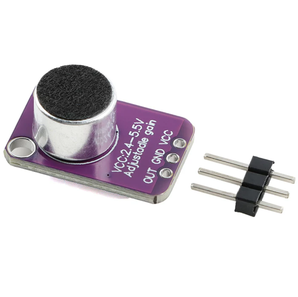 MAX4466 Electret Microphone Amplifier Module